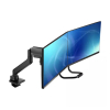 Neomounts Next Core Brazo de monitor con resorte de gas para 2 monitores, negro (con abrazadera y pasacables de escritorio) 204022 - 6