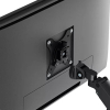 Neomounts Next Slim Desk Brazo de monitor con resorte de gas para 1 monitor, negro (con abrazadera y pasacables de escritorio) 204018 - 3