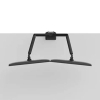 Neomounts Next Slim Desk Brazo de monitor con resorte de gas para 2 monitores, negro (con abrazadera y pasacables de escritorio) 204019 - 3