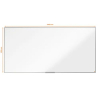 Nobo 1915223 Essence pizarra blanca de melamina 240 x 120 cm 427009 - 3