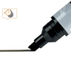 Nobo 1915382 rotuladores de tinta negro líquido surtido 10 unidades (punta biselada 4 mm) 427012 - 2
