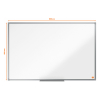 Nobo Essence pizarra magnética de acero lacado de 90 x 60 cm 247534 - 2