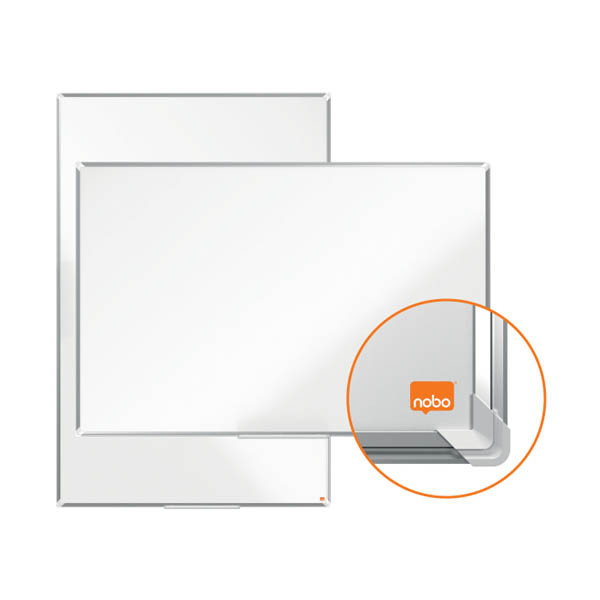 Nobo Premium Plus pizarra blanca magnética esmaltada de 120 x 90 cm 247562 - 4
