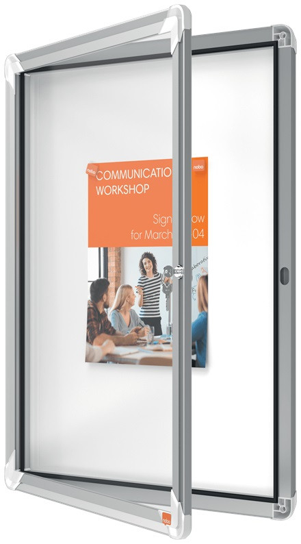 Nobo Premium Plus vitrina de exterior de metal para 4 x A4 247484 - 5