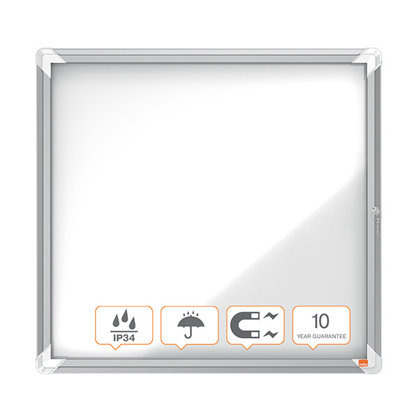 Nobo Premium Plus vitrina de exterior de metal para 6 x A4 247485 - 2