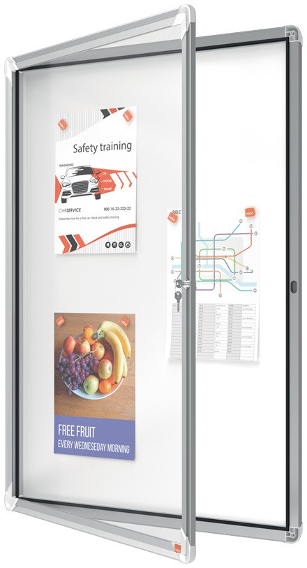 Nobo Premium Plus vitrina de exterior de metal para 9 x A4 247487 - 5