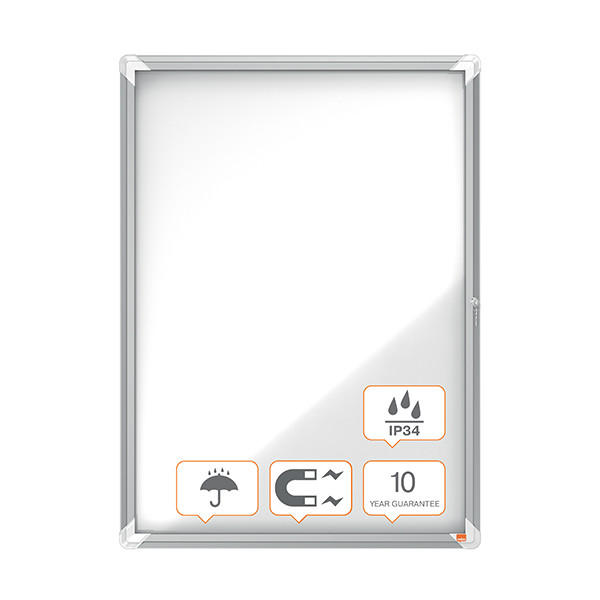 Nobo Premium Plus vitrina de exterior de metal para 9 x A4 247487 - 2