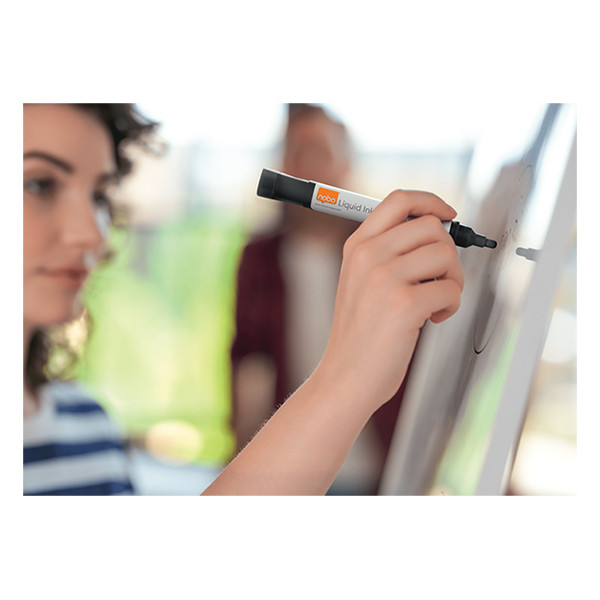 Nobo pizarra blanca para rotuladores surtidos 10 unidades (redondos de 3 mm) 247525 - 3