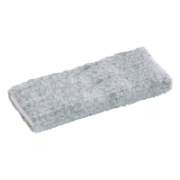 Nobo pizarra magnética recambios de goma de borrar negra (10 unidades) 247532