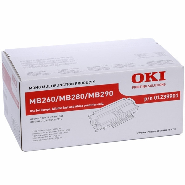 OKI 01239901 toner negro (original) 01239901 036058 - 1