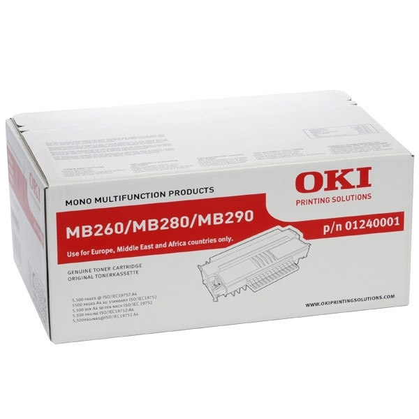 OKI 01240001 toner negro XL (original) 01240001 036060 - 1