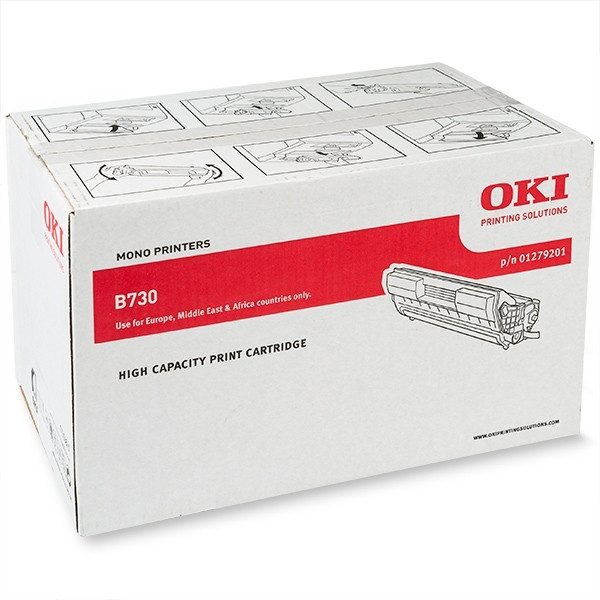 OKI 01279201 toner negro (original) 01279201 036110 - 1