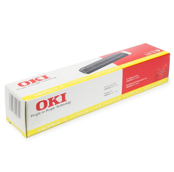 OKI 41012306 toner amarillo (original) 41012306 035584 - 1