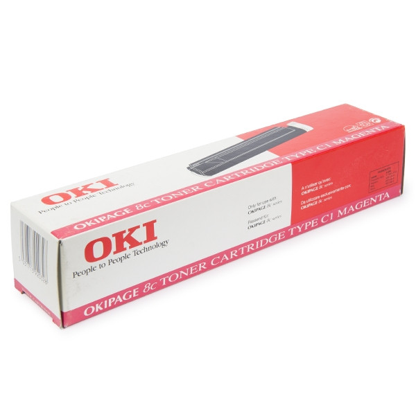 OKI 41012307 toner magenta (original) 41012307 035586 - 1