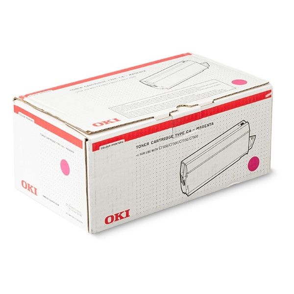 OKI 41963006 toner magenta (original) 41963006 035650 - 1