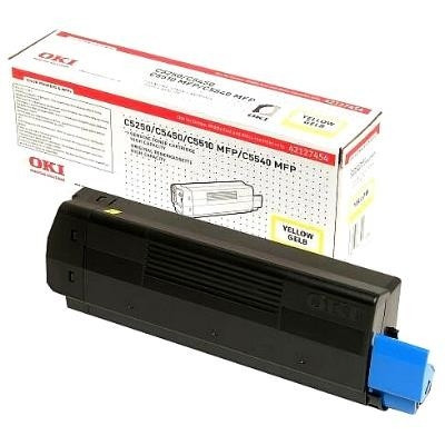 OKI 42127454 toner amarillo XL (original) 42127454 035758 - 1