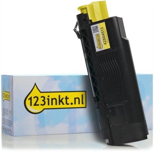 OKI 42804513 toner amarillo (marca 123tinta) 42804513C 035711 - 1