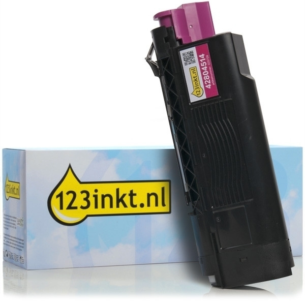 OKI 42804514 toner magenta (marca 123tinta) 42804514C 035709 - 1