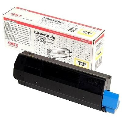 OKI 42804537 toner amarillo XL (original) 42804537 035734 - 1