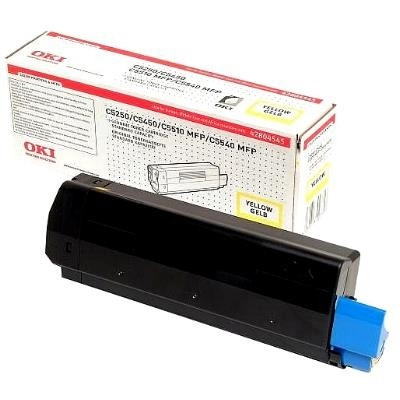 OKI 42804545 toner amarillo (original) 42804545 035750 - 1