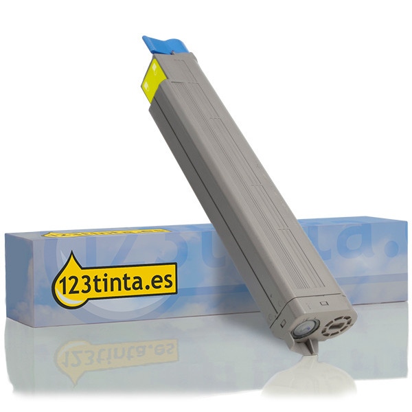 OKI 42918913 toner amarillo (marca 123tinta) 42918913C 035789 - 1