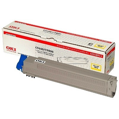 OKI 42918913 toner amarillo (original) 42918913 035788 - 1