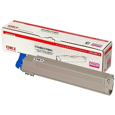 OKI 42918914 toner magenta (original) 42918914 035786 - 1