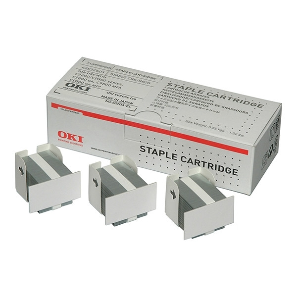 OKI 42937603 pack grapas (original)