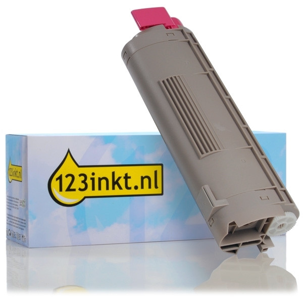 OKI 43324422 toner magenta (marca 123tinta) 43324422C 035849 - 1