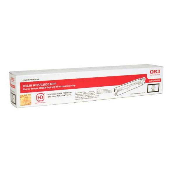 OKI 43459324 toner negro (original) 43459324 035908 - 1