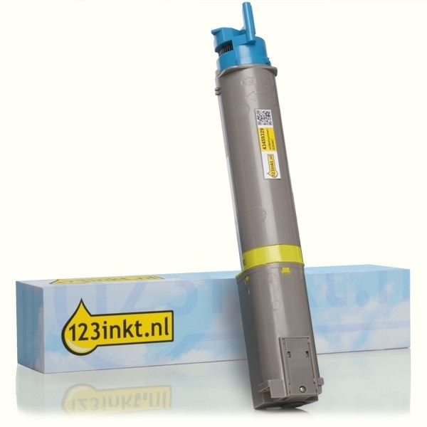 OKI 43459329 toner amarillo XL (marca 123tinta) 43459329C 035947 - 1