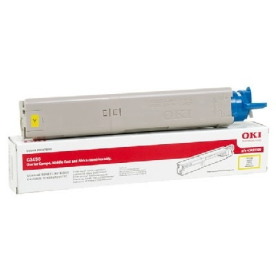 OKI 43459329 toner amarillo XL (original) 43459329 035946 - 1