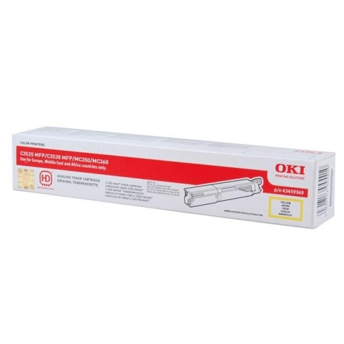 oki 43459369 toner amarillo original