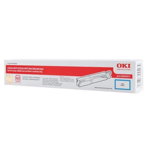 OKI 43459371 toner cian (original)
