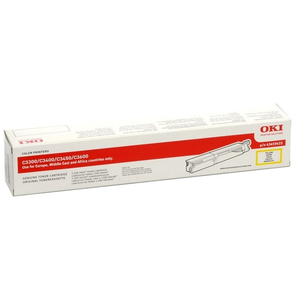 OKI 43459433 toner amarillo (original)