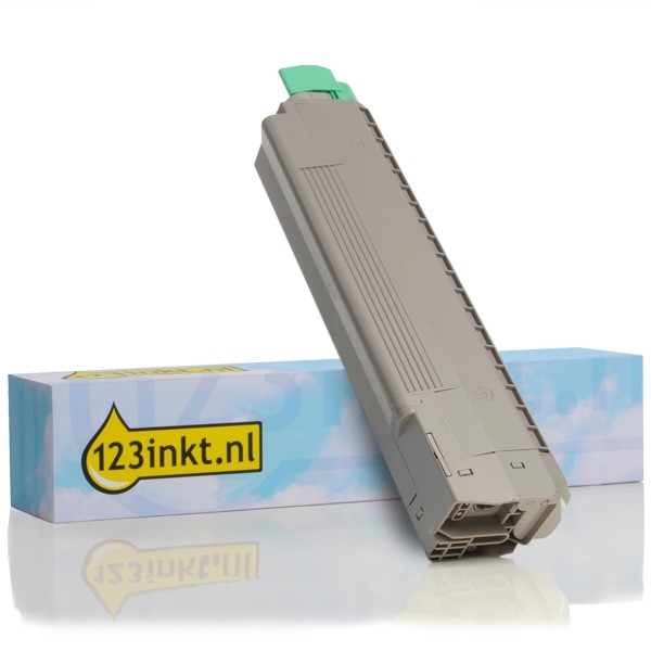 OKI 43487709 toner amarillo (marca 123tinta) 43487709C 035881 - 1