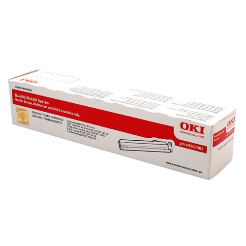 OKI 43502302 toner negro (original) 43502302 035924 - 1