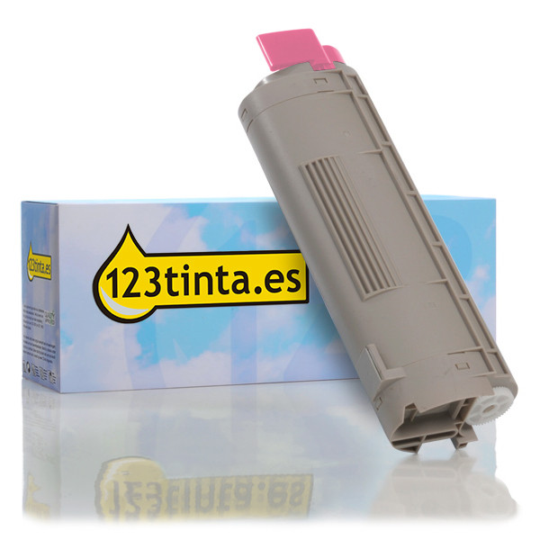 OKI 43865722 toner magenta (marca 123tinta) 43865722C 035983 - 1