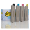 OKI 43865724, 23, 22, 21 toners (marca 123tinta) | Pack negro + 3 colores 130066 - 1