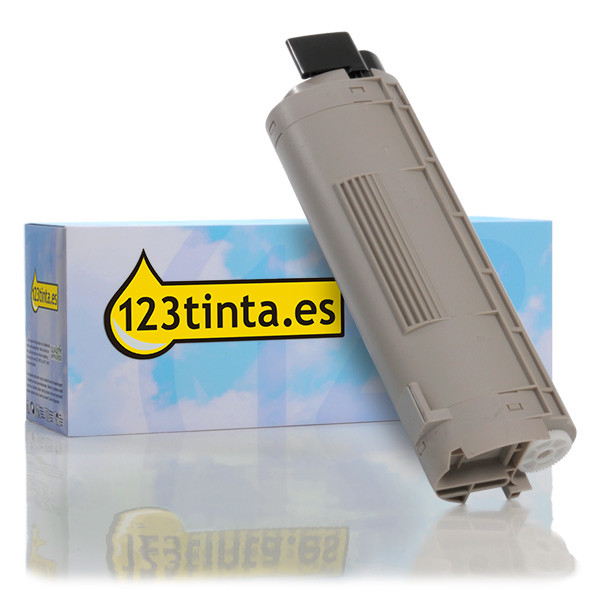 OKI 43865724 toner negro (marca 123tinta) 43865724C 035987 - 1