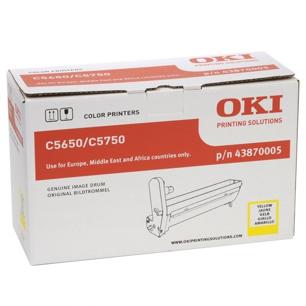 OKI 43870005 tambor amarillo (original) 43870005 035970 - 1