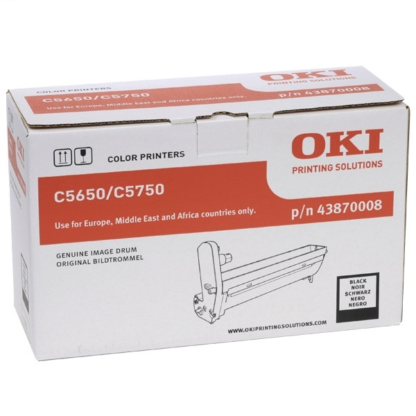 oki 43870008 tambor negro original