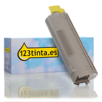 OKI 43872305 toner amarillo (marca 123tinta)