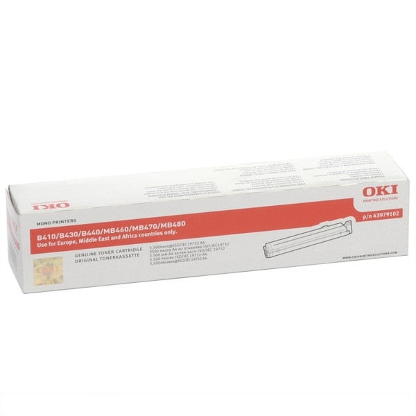 OKI 43979102 toner negro (original) 43979102 036040 - 1