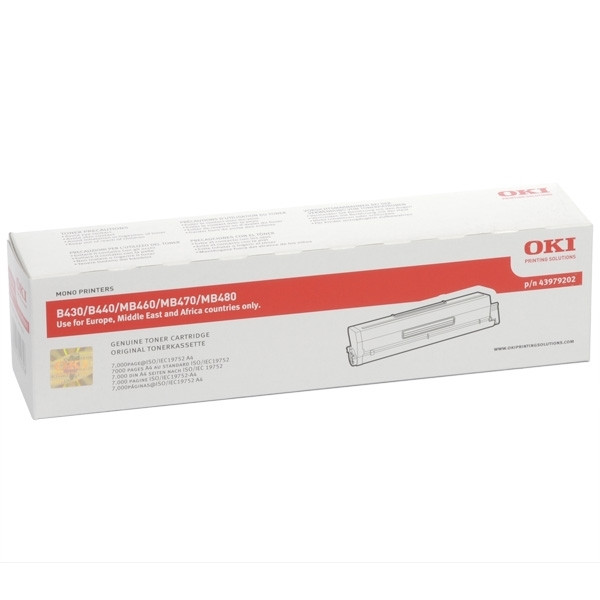 OKI 43979202 toner negro (original)