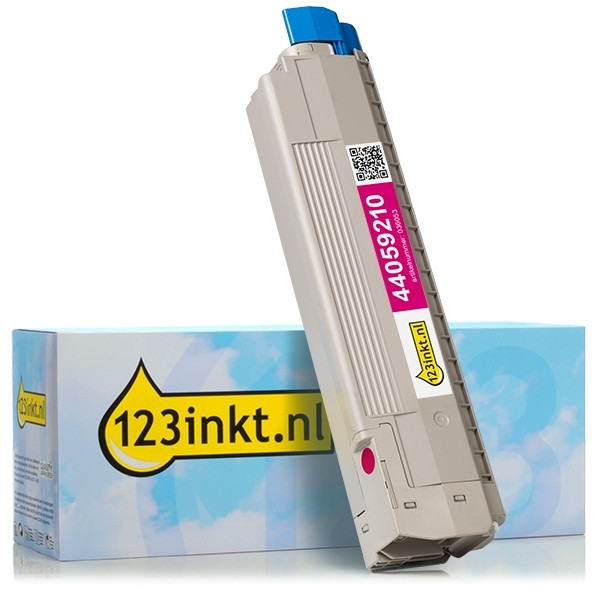 OKI 44059210 toner magenta (marca 123tinta) 44059210C 036053 - 1