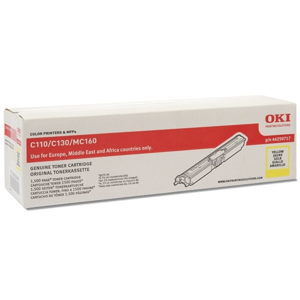 OKI 44250717 toner amarillo (original) 44250717 042506 - 1