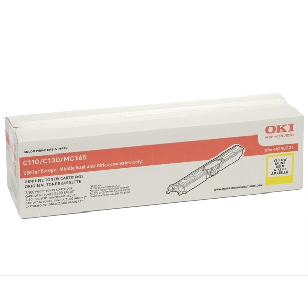 OKI 44250721 toner amarillo XL (original)