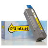 OKI 44315305 toner amarillo (marca 123tinta)