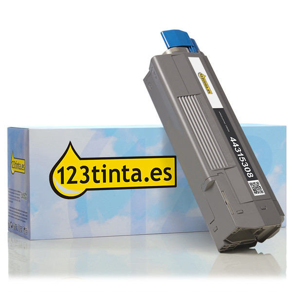 OKI 44315308 toner negro (marca 123tinta) 44315308C 036069 - 1
